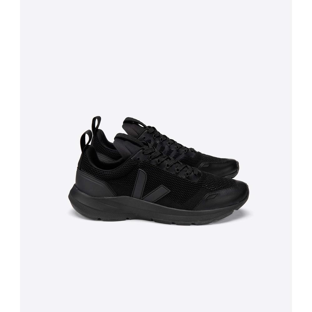 Veja PERFORMANCE RUNNER V-KNIT RICK OWENS Men\'s Shoes Black | NZ 259FDN